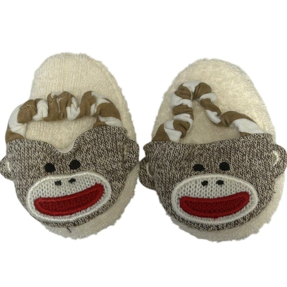 Baby starters soxk Monkey baby slippers 0-3 mth
